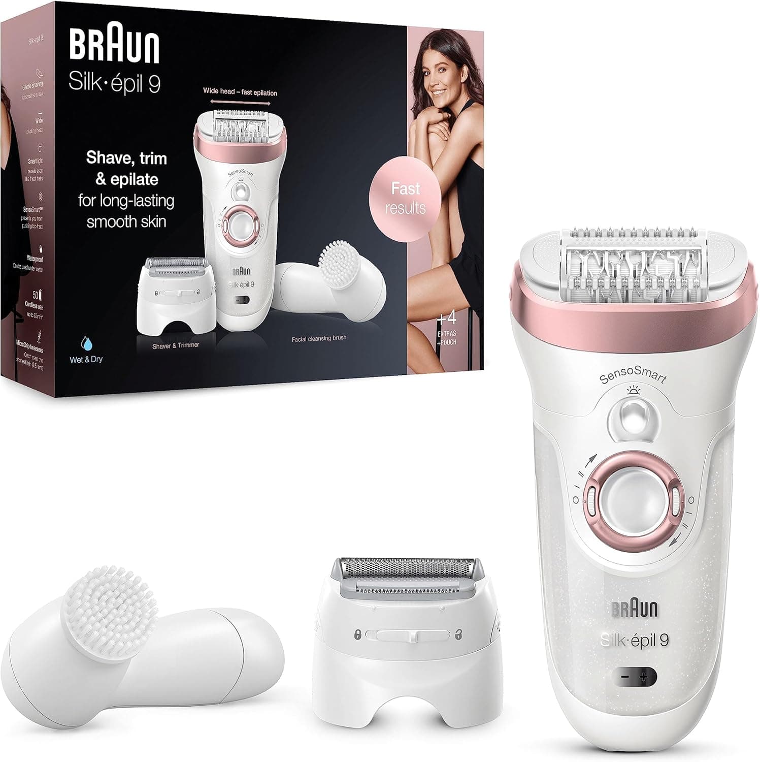 Braun Silk-épil SE 9-880 SensoSmart Dépilateur