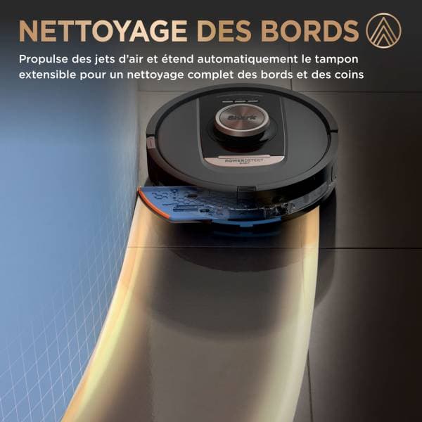 Aspirateur robot & laveur Shark PowerDetect NeverTouch Pro RV2800ZEEU 2-en-1 – Auto-vidage, auto-remplissage, autonettoyant