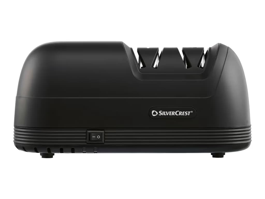 SILVERCREST® Aiguiseur de couteaux électrique - 40W, Diamant 2 étapes