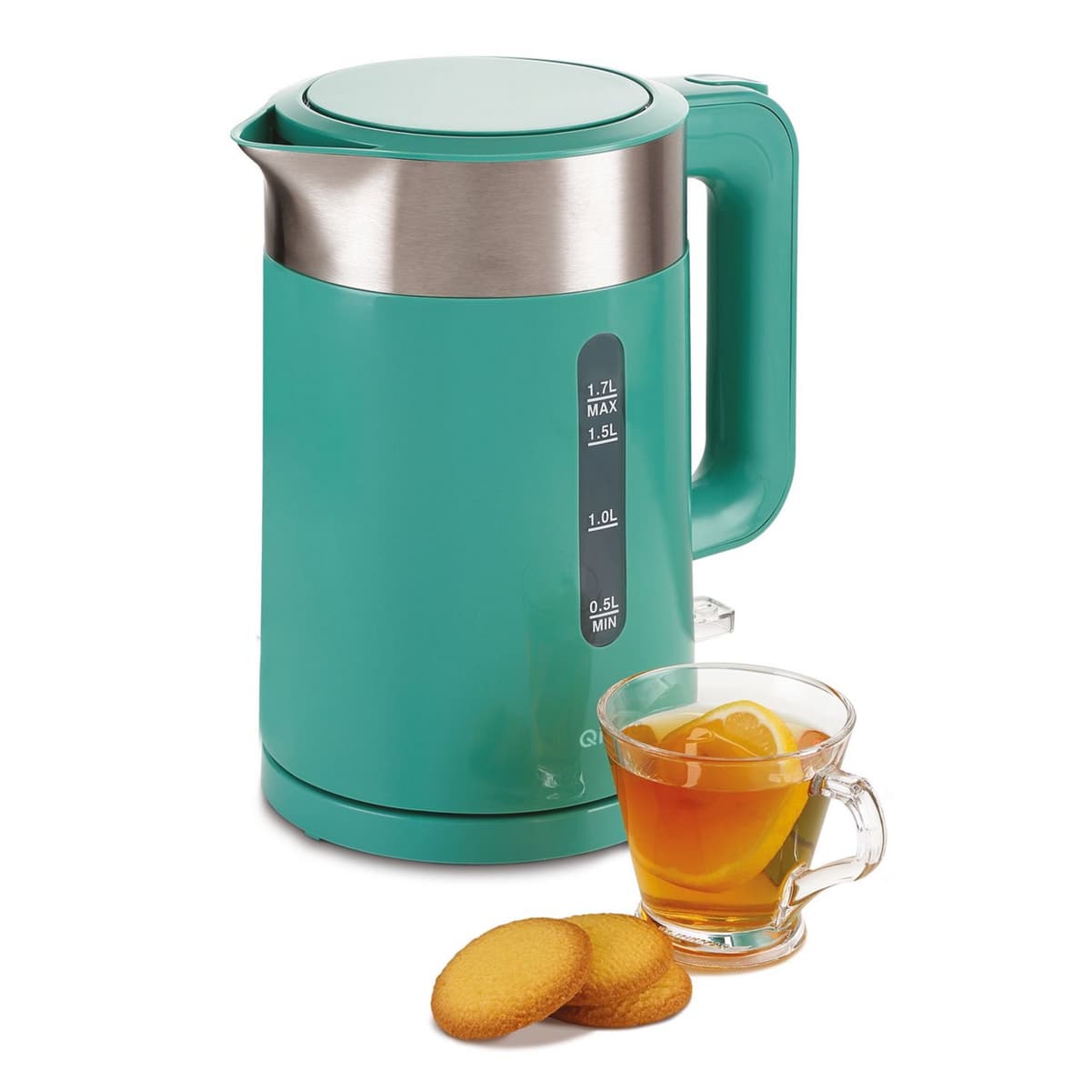 Bouilloire électrique QILIVE Q.5258 – 1,7 L, Vert