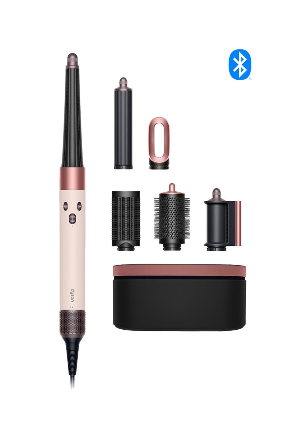 Dyson Airwrap i.d.™ Multi-Styler et Sèche-Cheveux – Cheveux raides à ondulés (Rose Céramique)