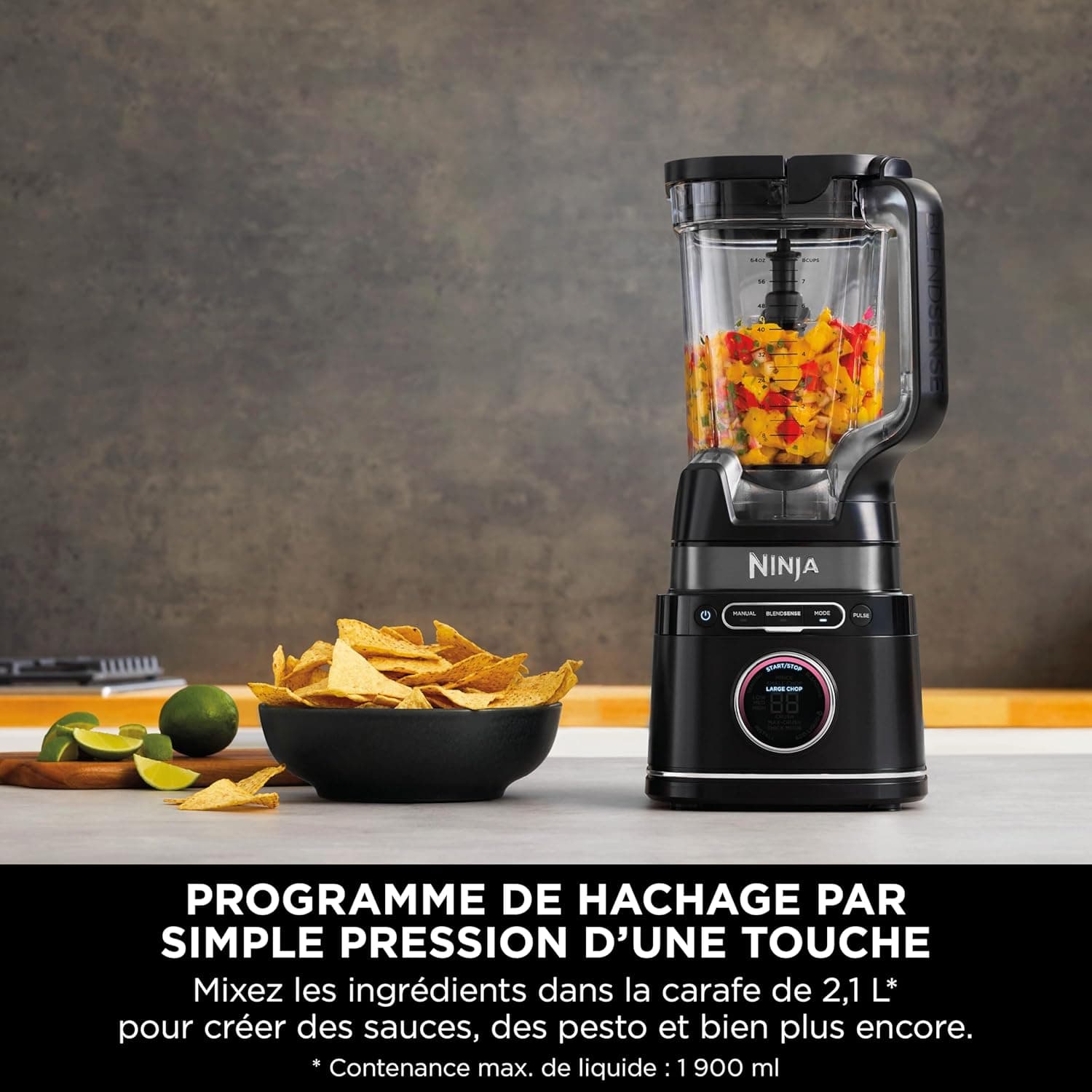 Blender intelligent et robot de cuisine Ninja Detect TB401EU - 1200W