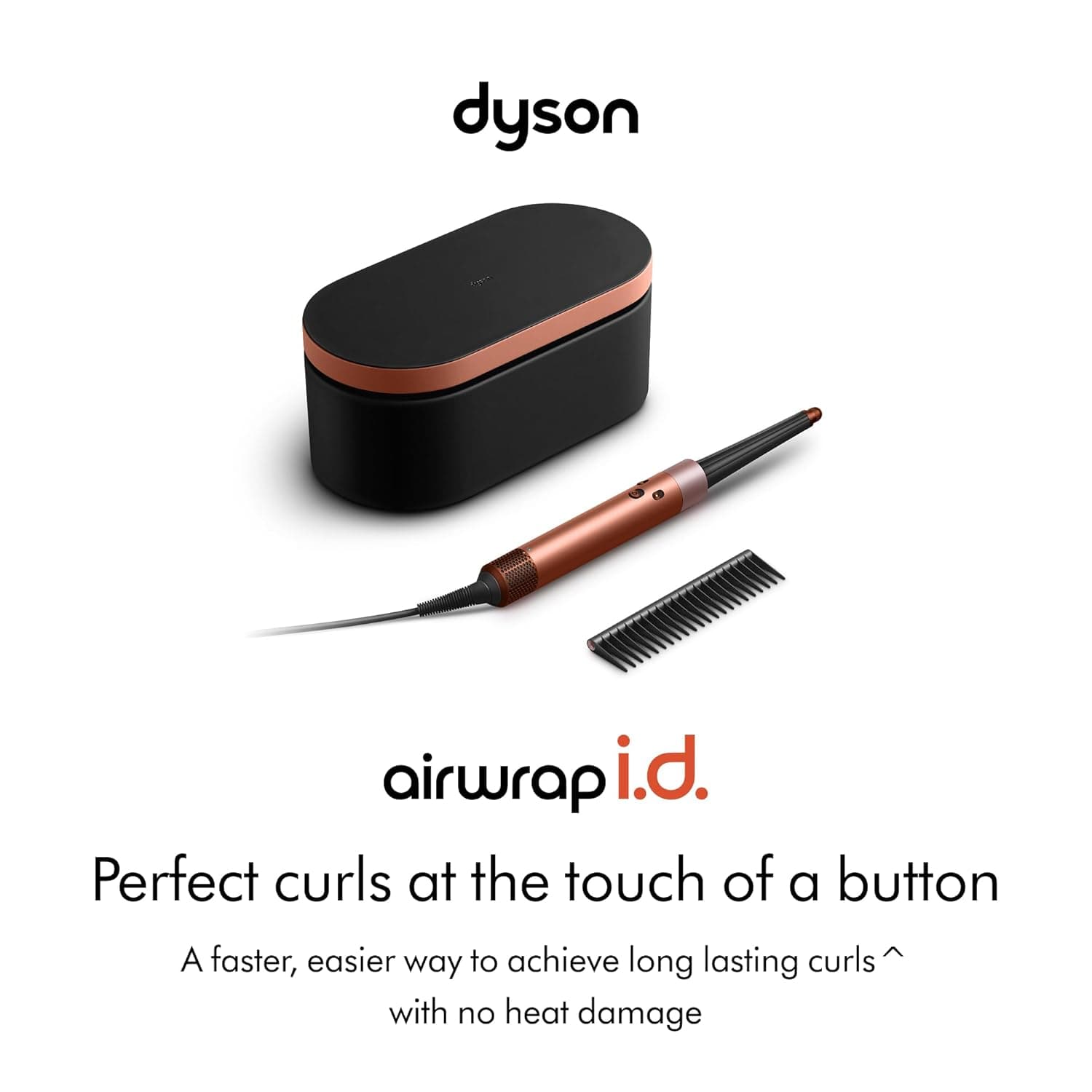 Multi-styler et sèche-cheveux Dyson Airwrap i.d. 1300W (Soie d'Ambre) - Straight+Wavy