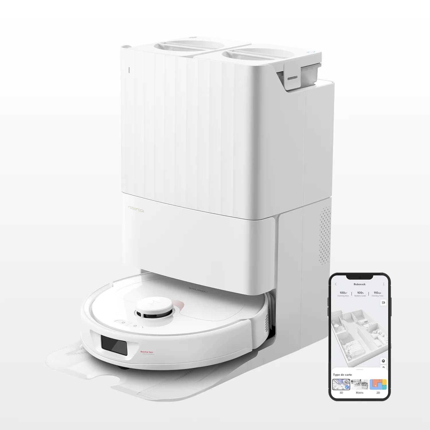 Roborock Qrevo Robot Vacuum Cleaner with Multifunction Station