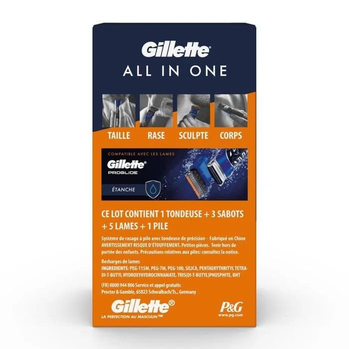 Rasoir Électrique Homme All in One - Tout en un GILETTE