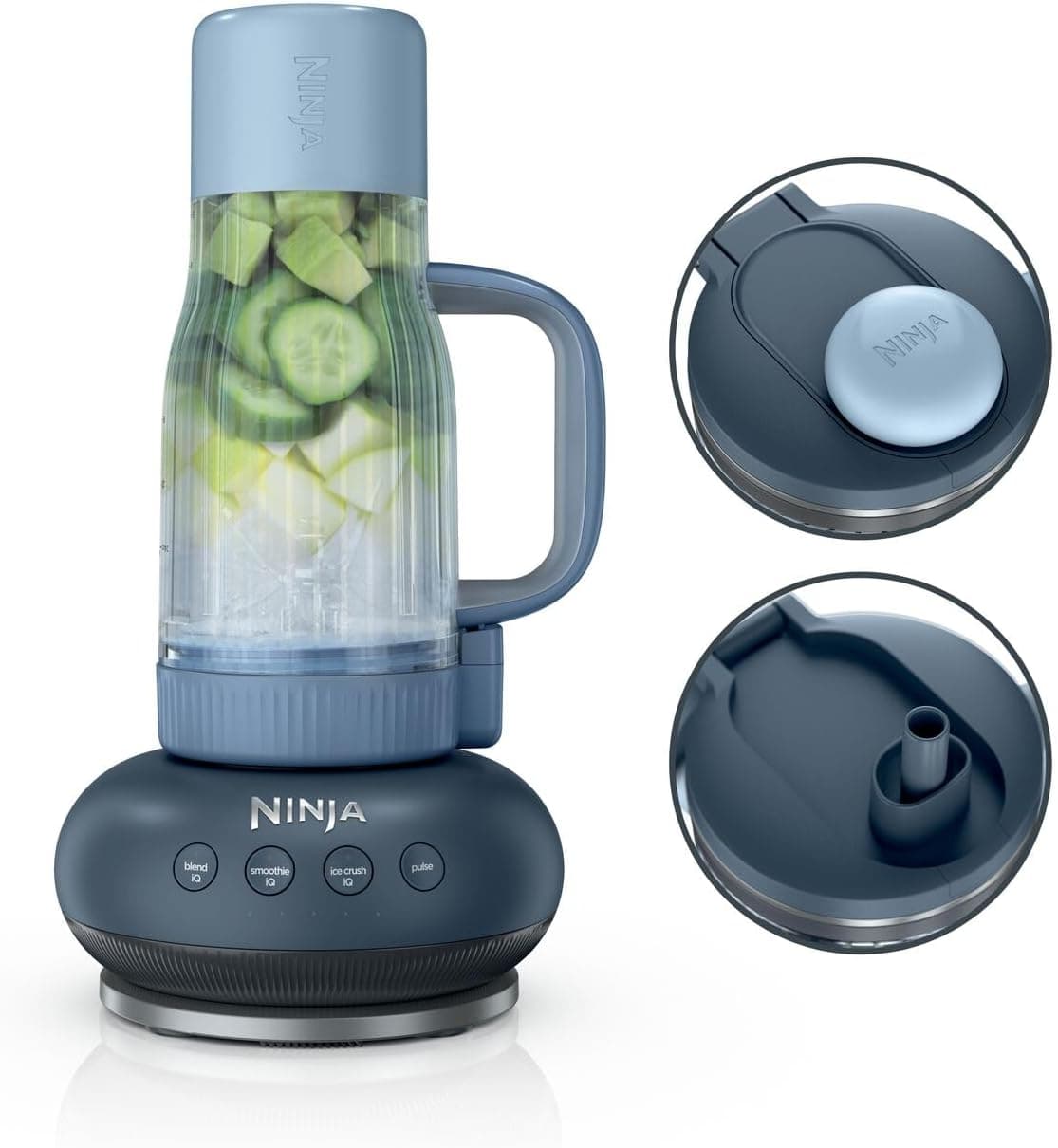 Blender portable Ninja BlendBoss DB351EUCY avec gourde 1200W