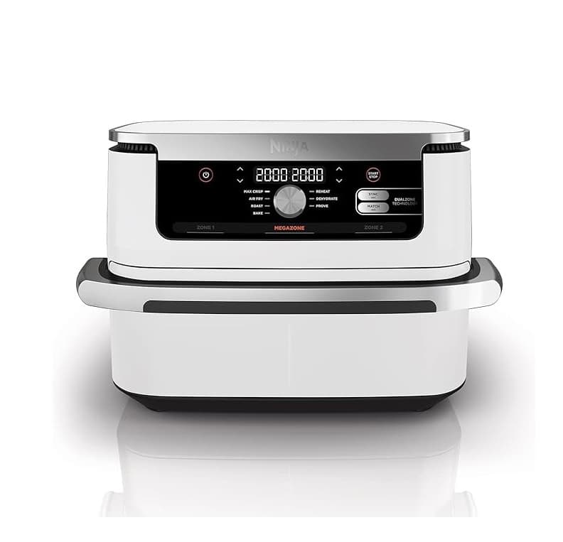 Ninja Foodi FlexDrawer Air Fryer AF500EUWH – Dual Zone, 10.4 L, 7-in-1