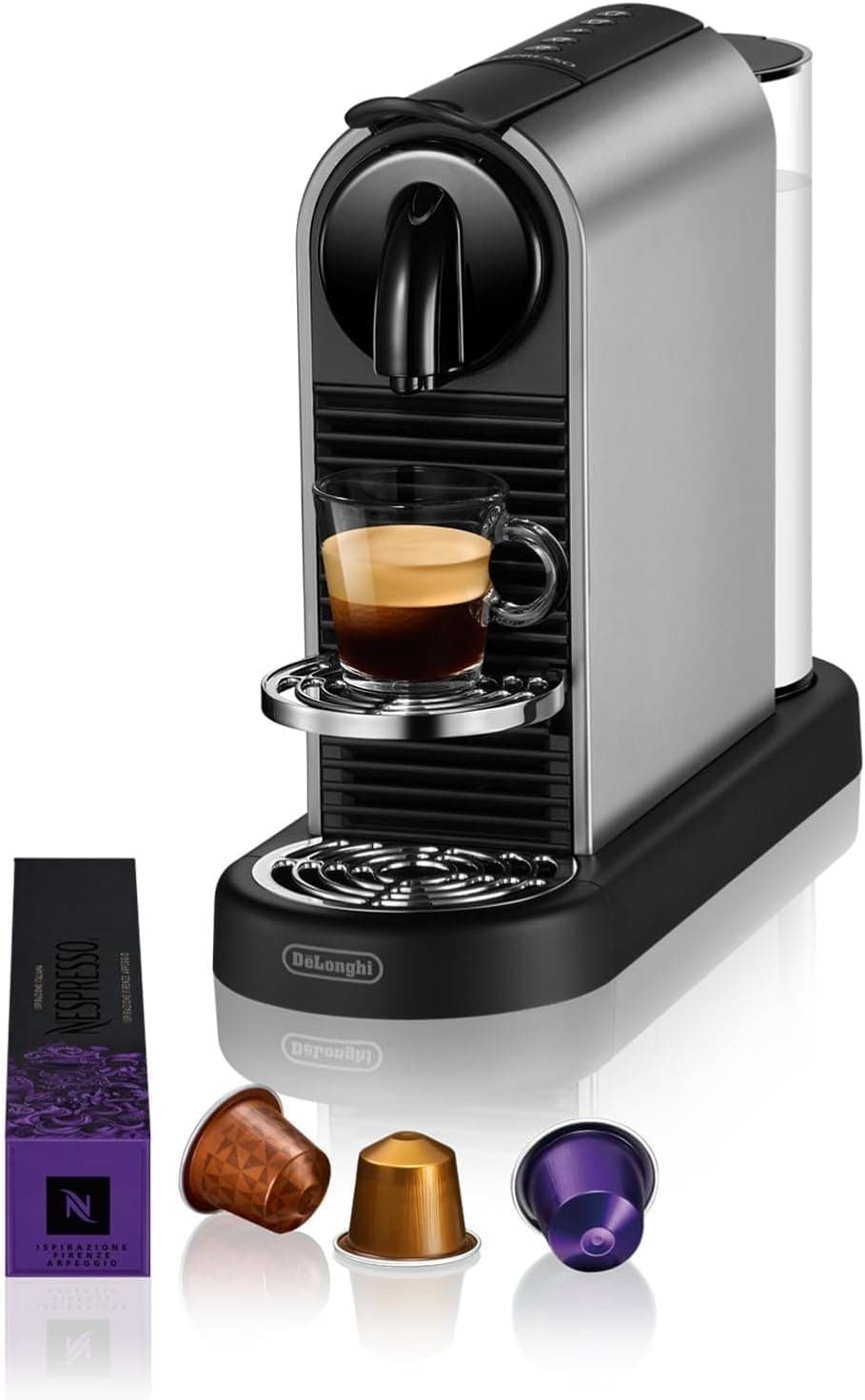 Machine à café à capsules De’Longhi Nespresso CitiZ Platinum EN220.T