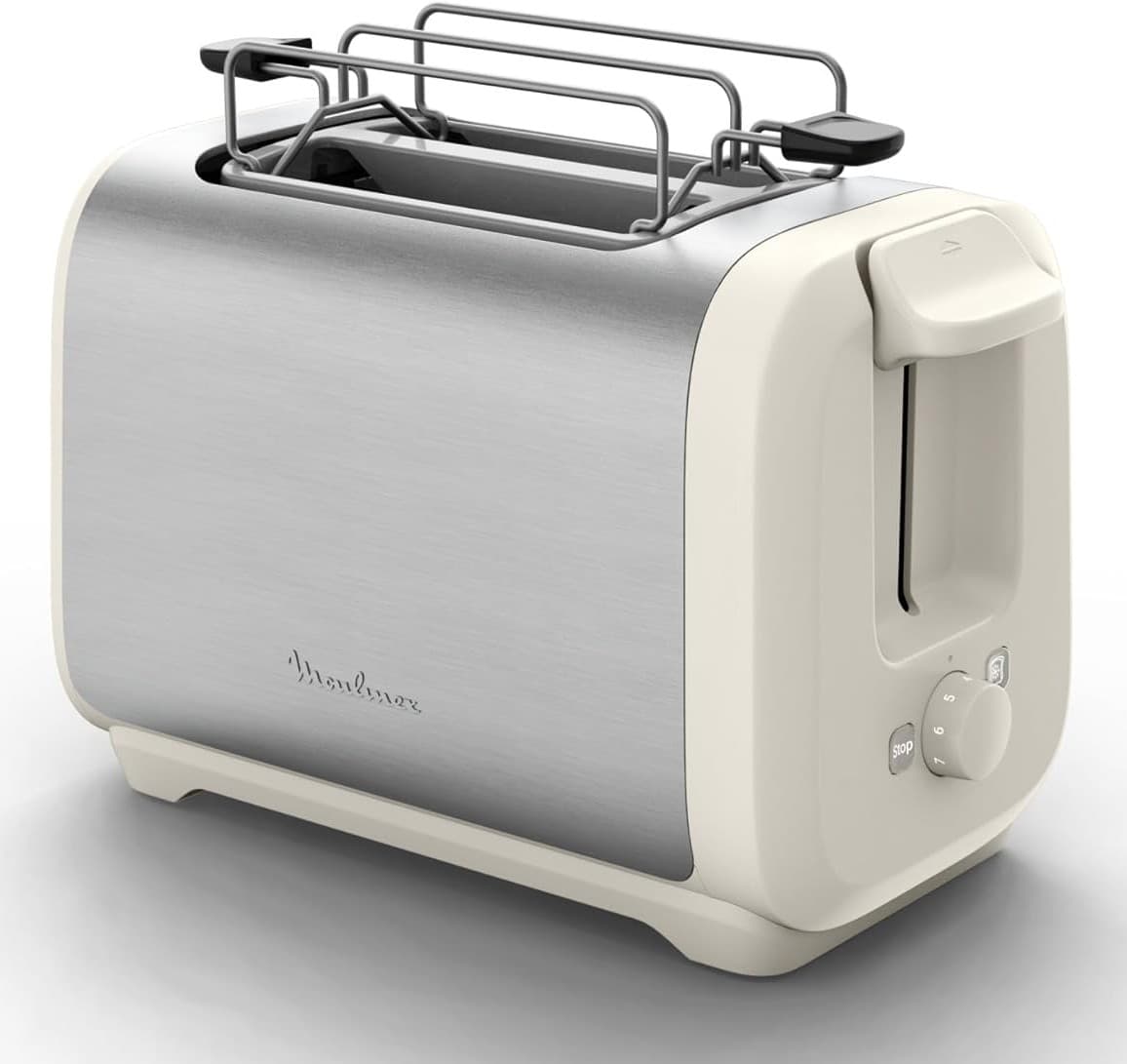 Grille-pain 2 fentes, chauffe-viennoiseries Subito, Moulinex 1300W