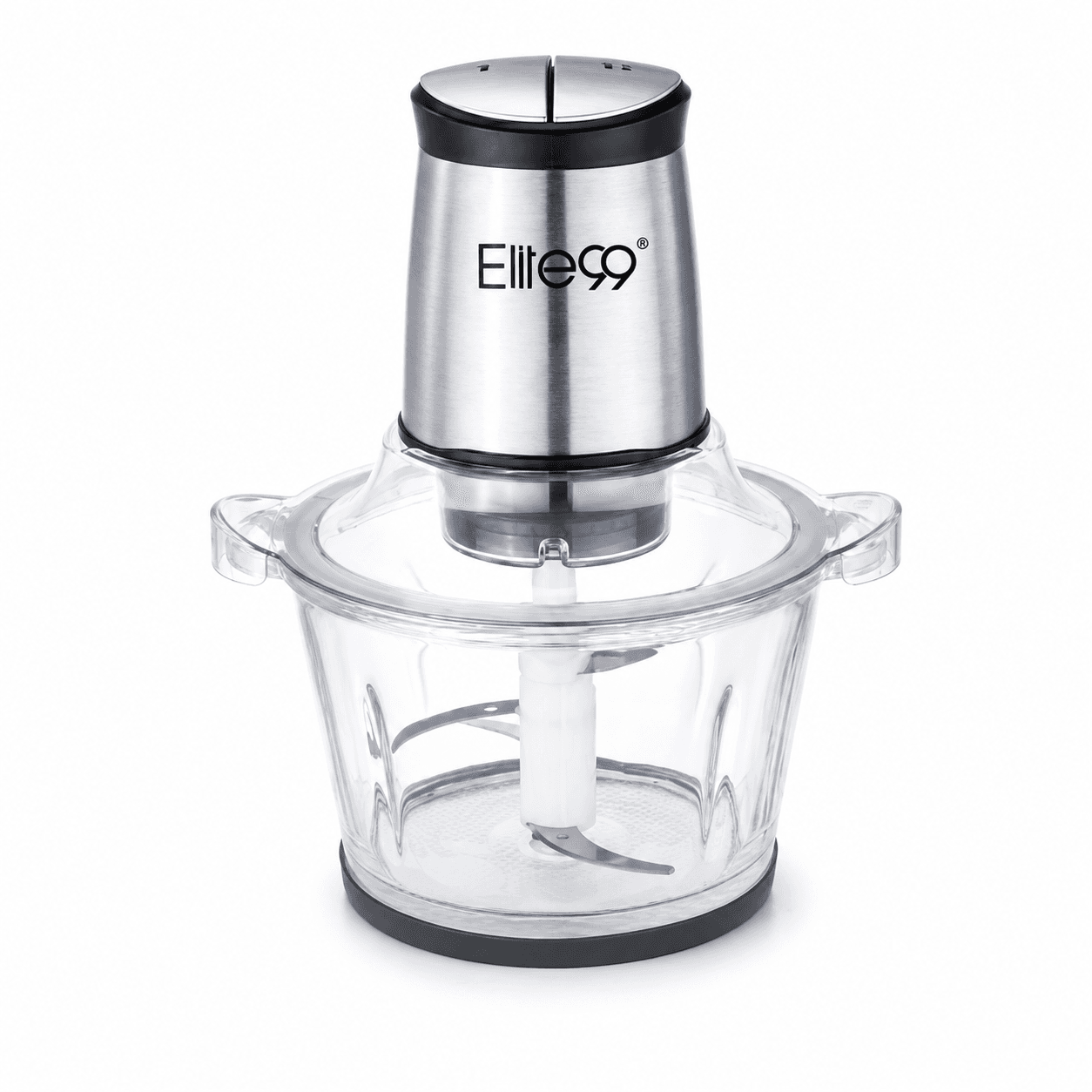 Mini hachoir Elite99 Glass ELT-2500 600W avec bol en verre 1,8L