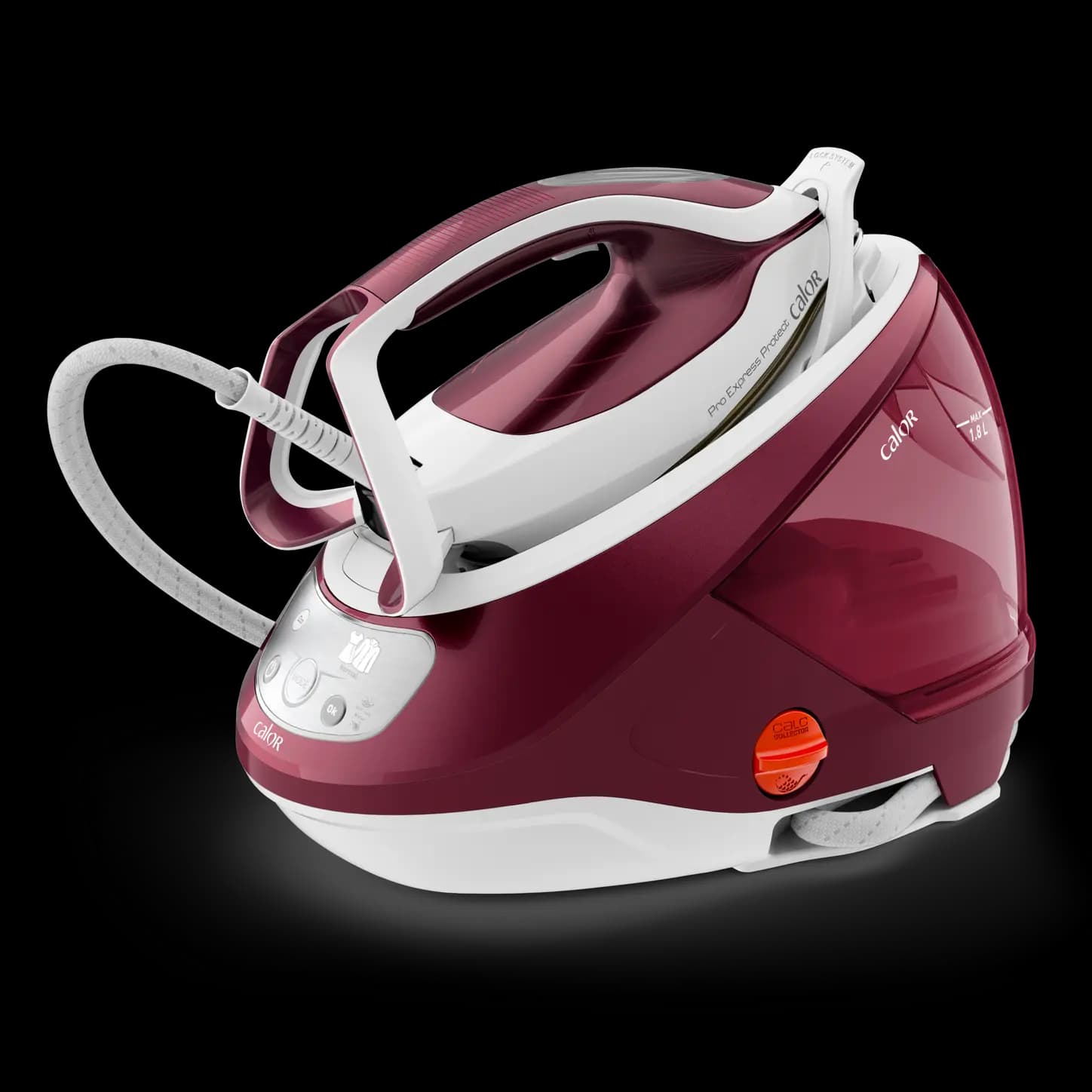 مكواة بخارية عالية الضغط تيفال برو إكسبرس بروتكت GV9220 - 2600 واط - 7.5 بار  - Calor Pro Express Protect