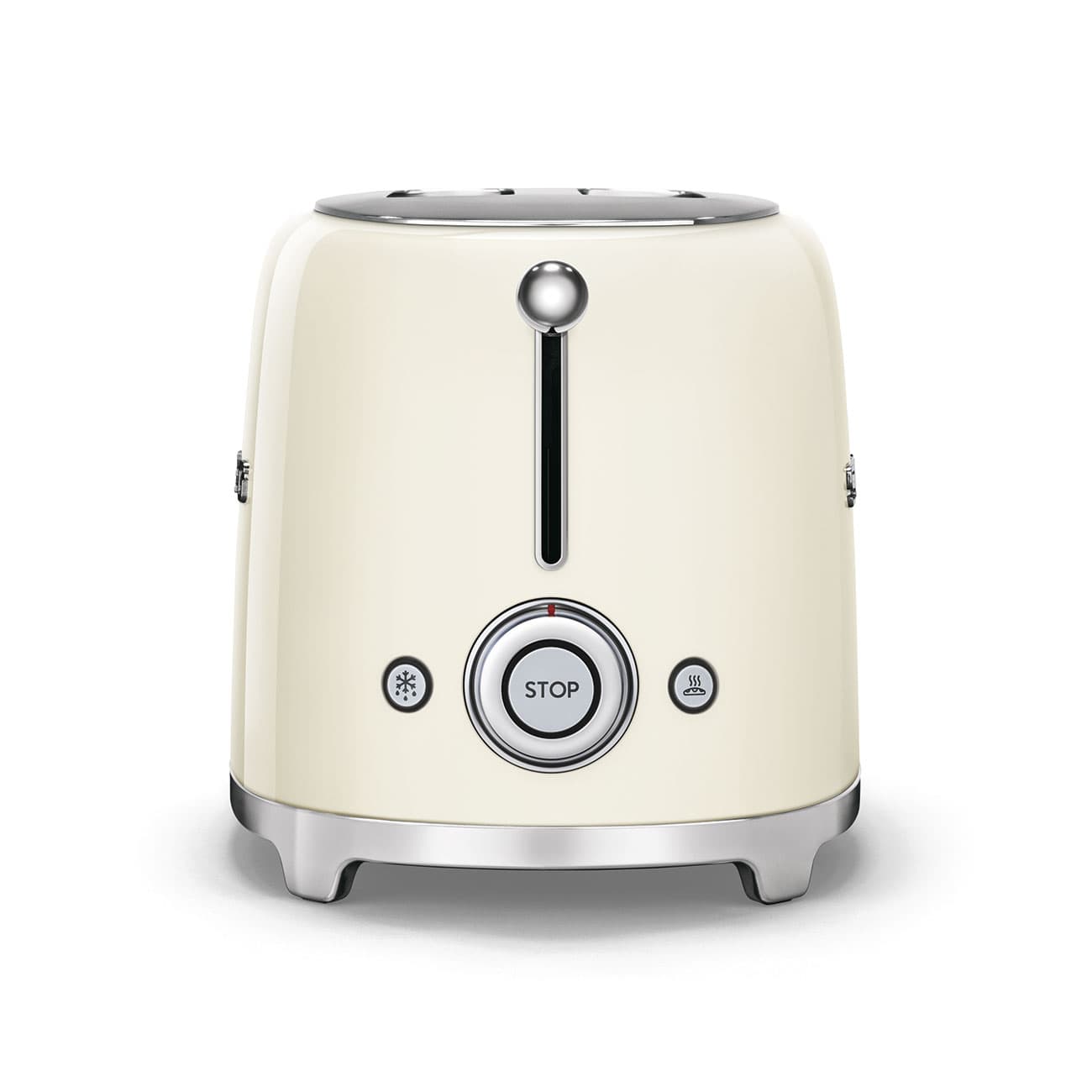 Grille-pain 2 tranches Smeg Crème