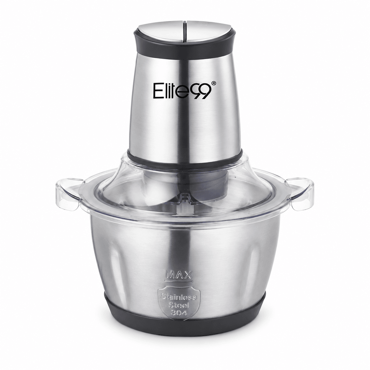 Mini hachoir Elite99 Silver ELT-2530 550W avec bol inox 2L