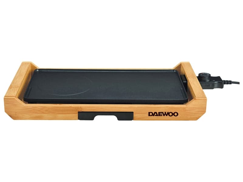 Plancha électrique Daewoo finition bambou