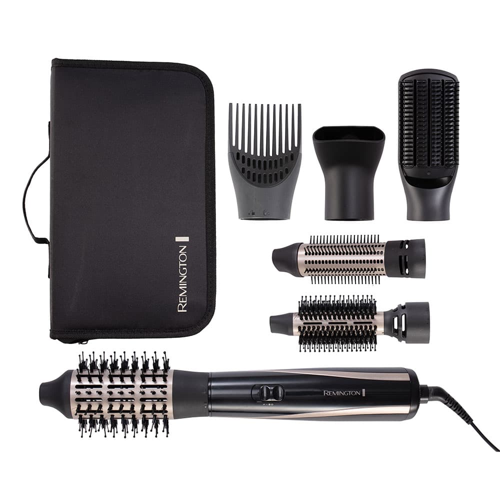 فرشاة الهواء الساخن ريمنجتون Blow Dry & Style AS7700 مع 6 ملحقات تصفيف