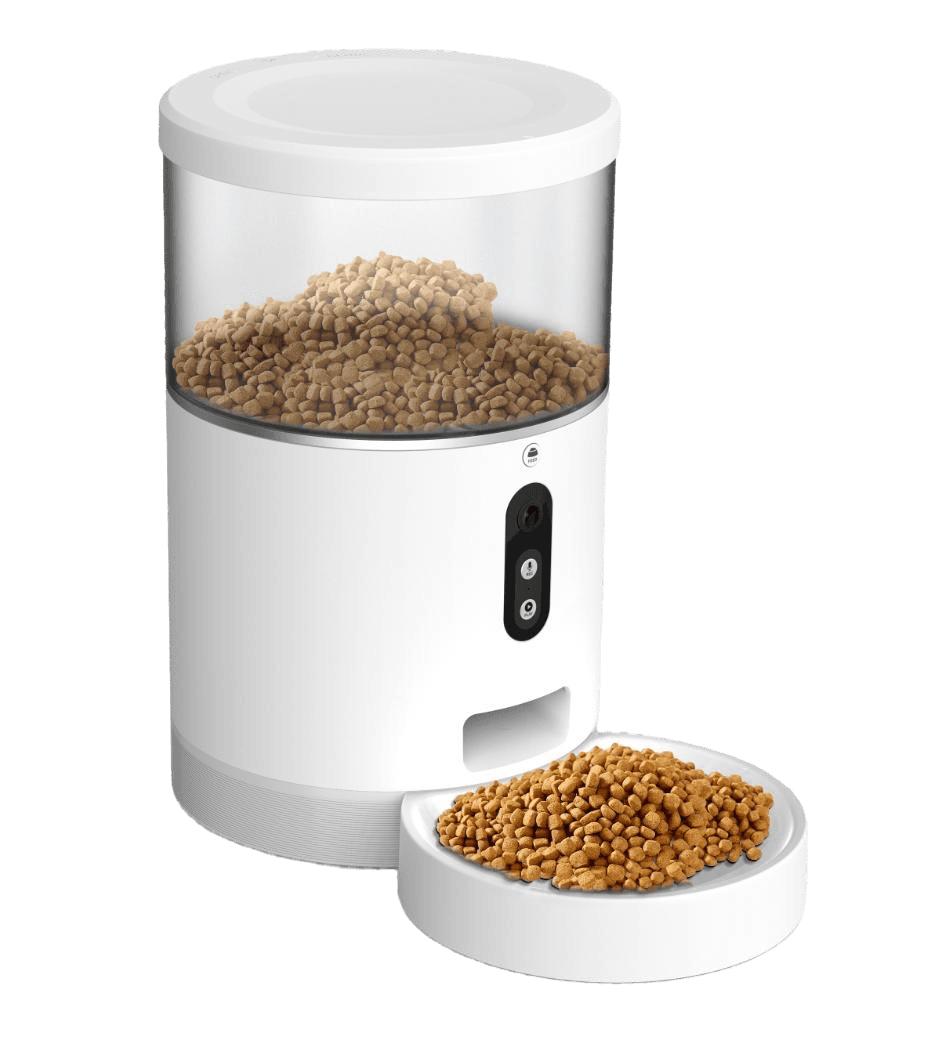 Distributeur de Croquettes Automatique Smart PAWZZ avec Caméra HD et Contrôle par Application