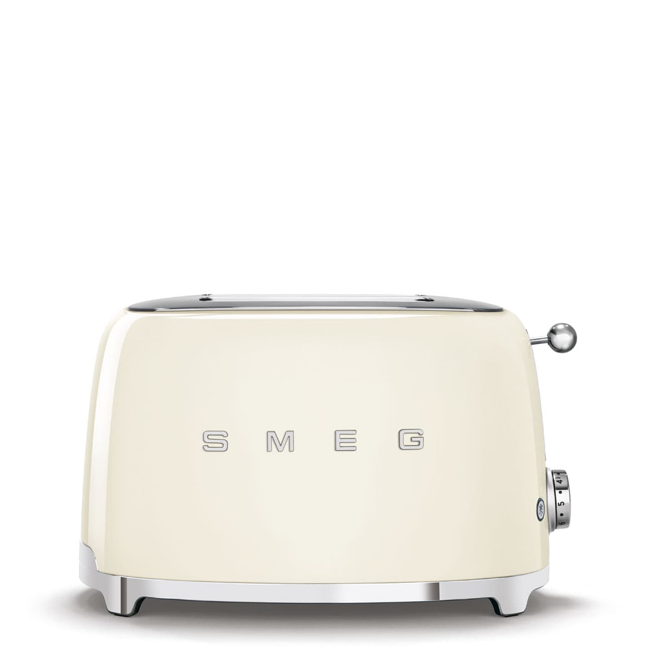 Grille-pain 2 tranches Smeg Crème