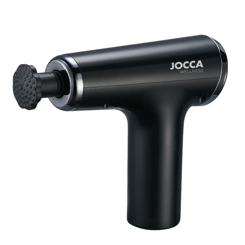 Pistolet de Massage Musculaire Électrique Jocca avec 6 Vitesses et 4 Têtes