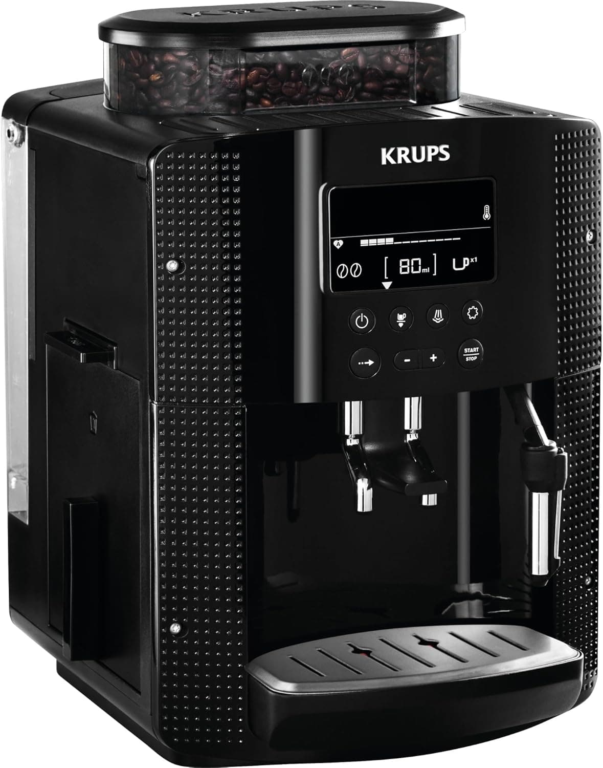 Krups EA81P070 Automatic Espresso Coffee Machine with Grinder – Black