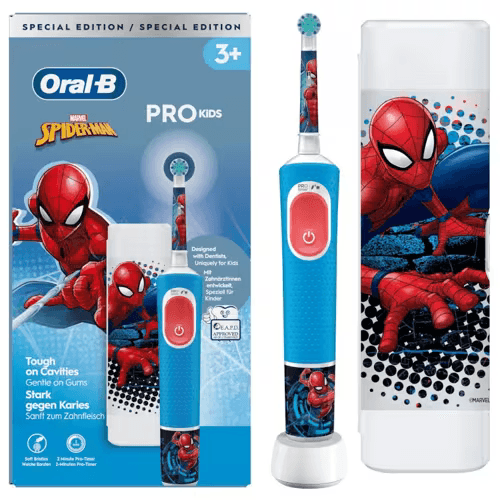 Brosse à dents électrique rechargeable Oral-B Vitality Kids Spider-Man
