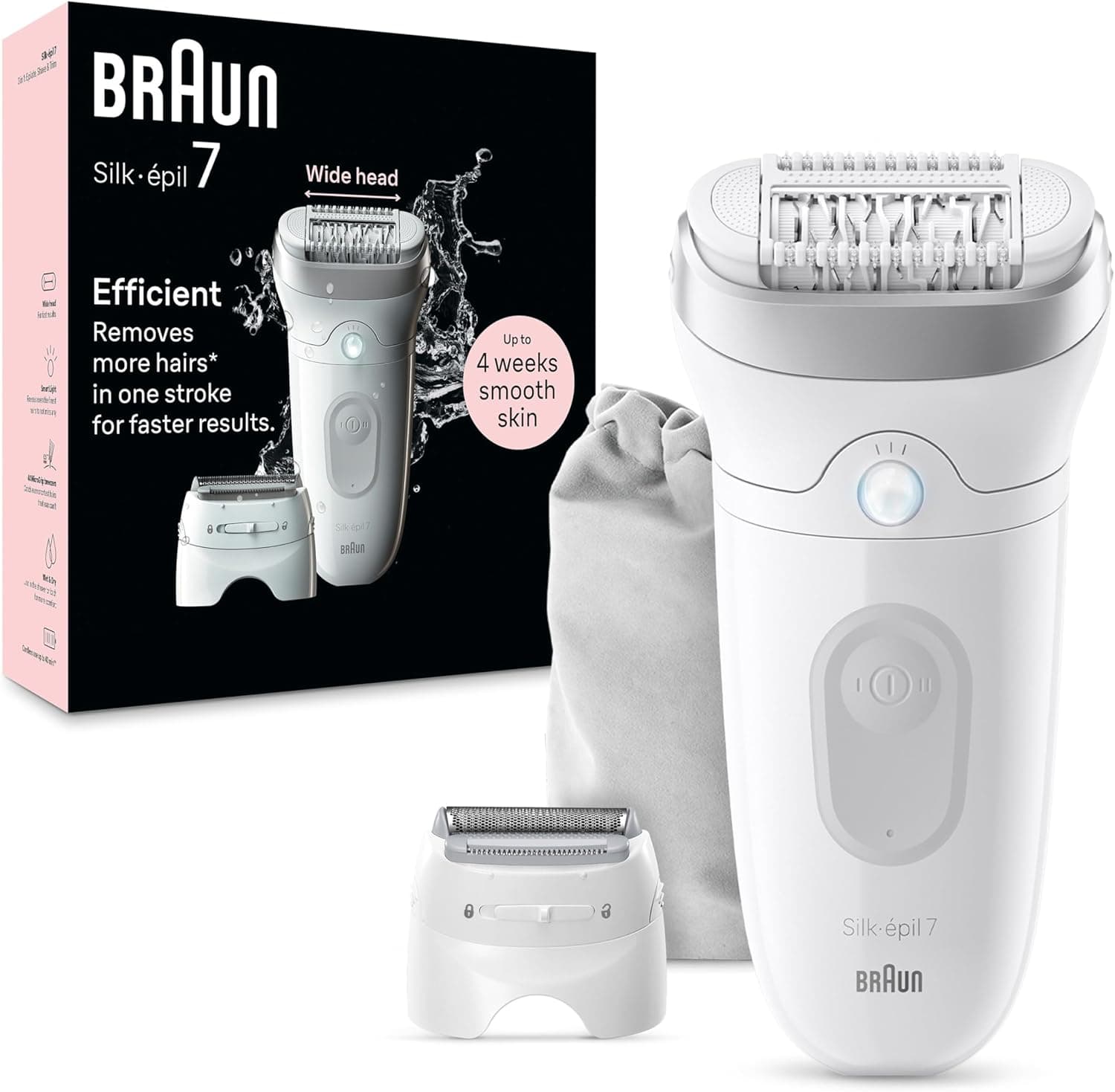 Épilateur Braun Silk-épil 7 SE7-041 Wet & Dry