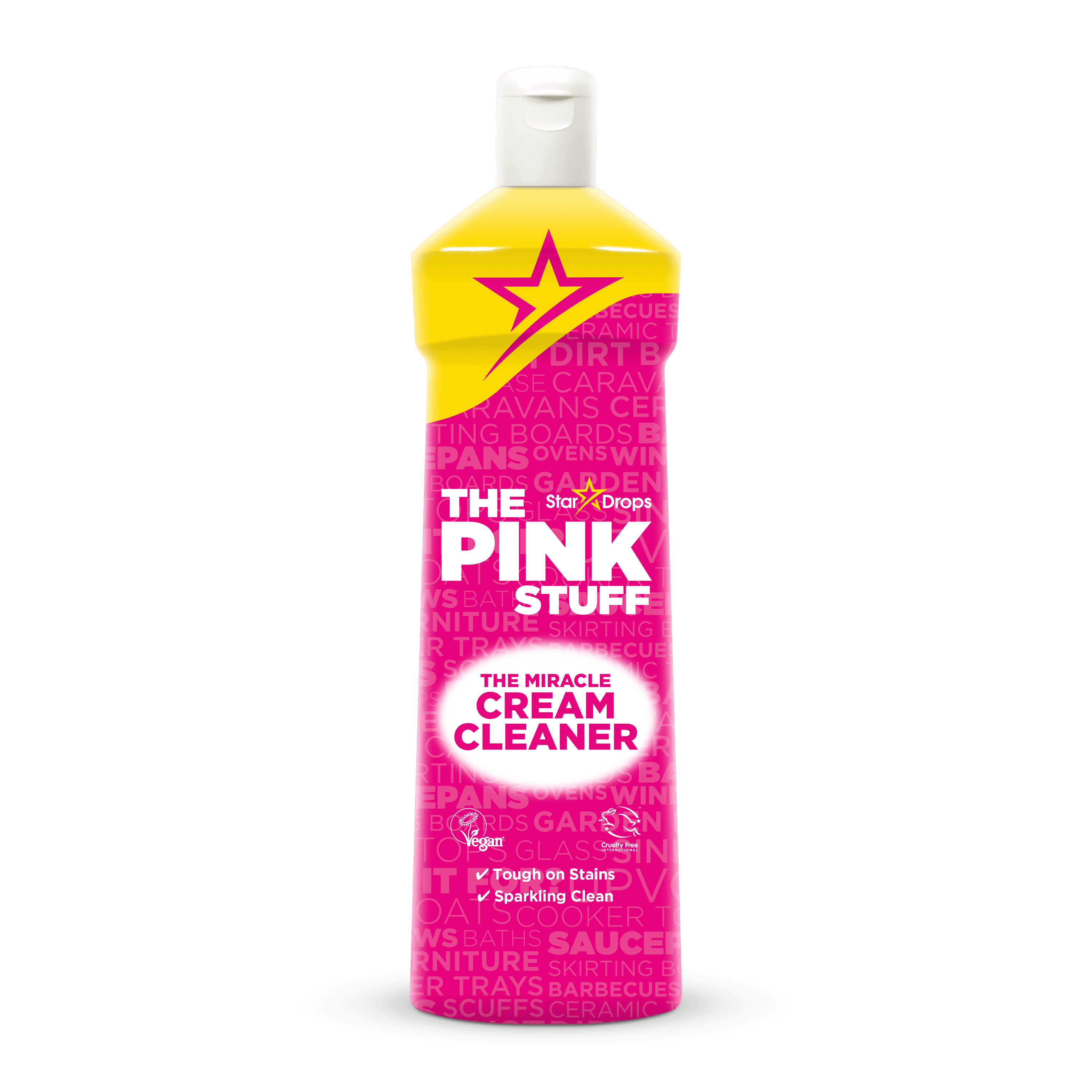 منظّف الكريم The Pink Stuff – منظّف معجزة للأسطح