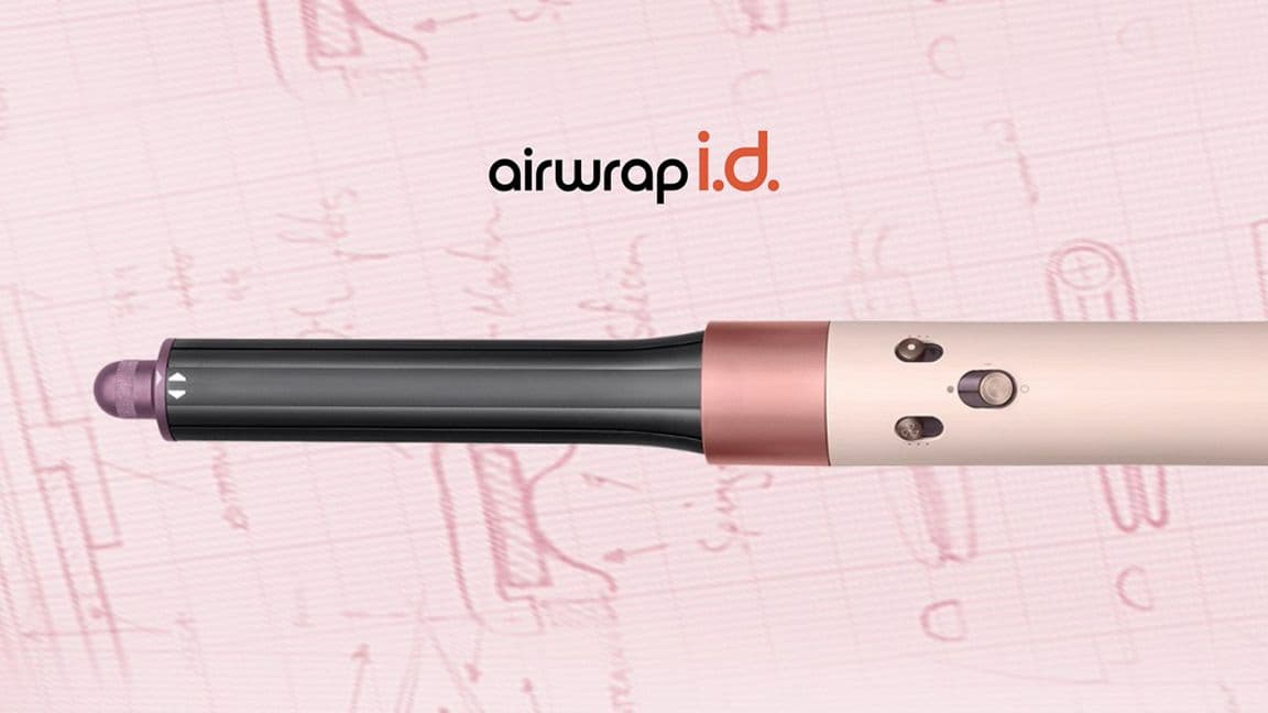 Dyson Airwrap i.d.™ Multi-Styler et Sèche-Cheveux – Cheveux raides à ondulés (Rose Céramique)