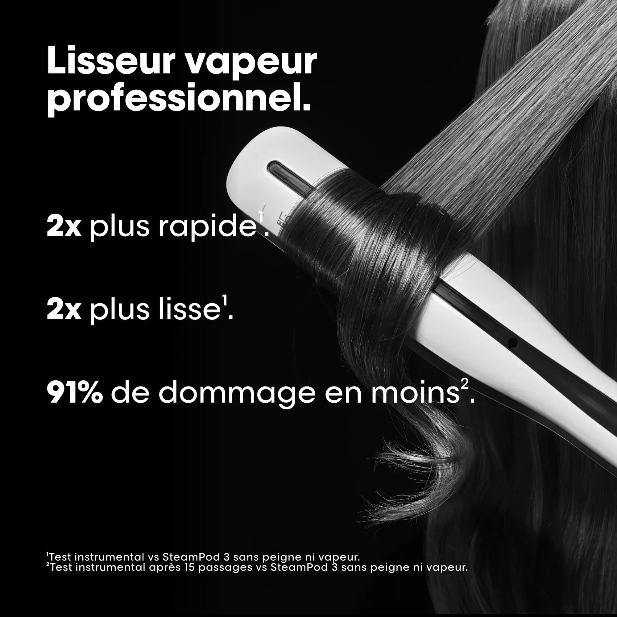 L’Oréal Steampod3 Lisseur Vapeur Professionnel