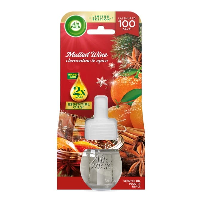 Recharge Diffuseur Électrique Air Wick - Vin Chaud / Mulled Wine (19ml)