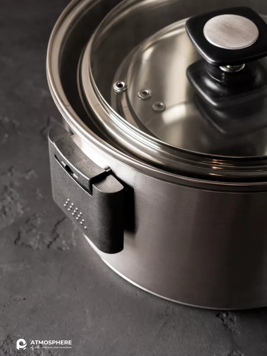 Batterie de cuisine 3 pièces ATMOSPHERE Ascent Collection 1,7 L, 3,4 L et 5,9 L